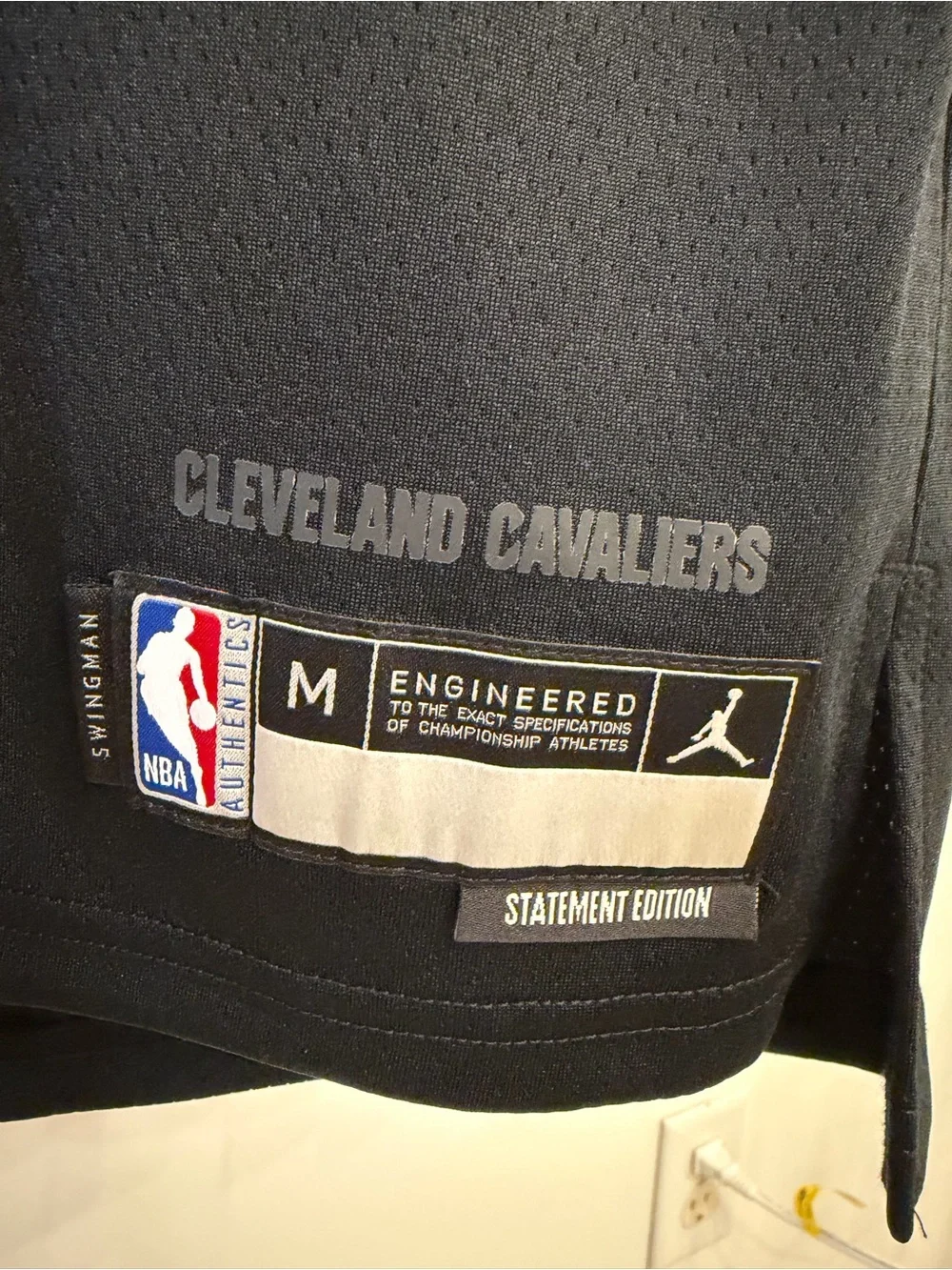 Jordan Youth Cleveland Cavaliers Darius Garland #10 Statement Jersey Black